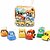 cheap Toy Cars-Toy Car Vehicle Playset Pull Back Car / Inertia Car Mini Truck Cartoon Toy Colorful Plastic Mini Car Vehicles Toys for Party Favor or Kids Birthday Gift MC0166 6 pcs