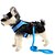 cheap Dog Clothes-Cat Dog Harness Solid Colored Casual / Daily Dog Clothes Black Red Blue Costume Terylene S M L