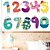 cheap Decorative Wall Stickers-Cartoon Number Animals Wall Sticker Removable PVC Cute Numbers Art Decal For Children‘s Bedroom Diy Home Decer 29X18cm Wall Stickers for bedroom living room