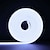 cheap LED Strip Lights-1m Neon Strip Lights 120 LEDs 2835 SMD 1pc Warm White White Yellow Waterproof Cuttable Decorative 12 V