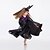 cheap Movie &amp; TV Theme Costumes-Maleficent Dress Cloak Flower Girl Dress Girls&#039; Movie Cosplay A-Line Slip Vacation Dress Black Dress Cloak Headwear Children&#039;s Day Masquerade Polyester