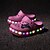 cheap Kids&#039; Light Up Shoes-Girls&#039; Sandals Comfort PVC Little Kids(4-7ys) Daily Black Blue Pink Summer