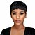 cheap Black &amp; African Wigs-Black Wigs for Women Synthetic Wig Straight Short Bob Wig Short Black Synthetic Hair 6 Inch Women&#039;s Cool Black