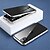 Недорогие Кейсы для iPhone-телефон Кейс для Назначение Apple Чехол Магнитный адсорбционный футляр iPhone 13 Pro Max 12 11 Mini SE 2022 X XR XS Max 8 7 Plus Полупрозрачный Двусторонний Анти-писк Однотонный