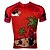 abordables Maillots pour hommes-ILPALADINO Homme Maillot Velo Cyclisme Manche Courte Cyclisme Maillot Top avec 3 poches arrière VTT Vélo tout terrain Vélo Route Respirable Résistant aux ultraviolets Séchage rapide Poche arrière