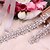 cheap Party Sashes-Satin / Tulle Wedding / Party / Evening Sash With Belt / Appliques / Crystals / Rhinestones Women&#039;s Sashes