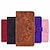 billige Samsung-etui-telefon Etui Til Samsung Galaxy S26 Ultra Plus S25 S24 S23 S22 S21 FE S21 Ultra Plus S20 A14 A54 Lommebok-kortveske med stativ Lommebok Kortholder Blomsternål i krystall Blomst PU lær