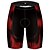 cheap Men&#039;s Clothing Sets-21Grams Men&#039;s Short Sleeve Cycling Jersey with Shorts Summer Nylon Polyester Black / Red Sugar Skull Solid Color Novelty Bike Clothing Suit 3D Pad Ultraviolet Resistant Quick Dry Breathable / Funny
