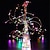 cheap LED String Lights-2pcs 10m LED Fairy String Lights 100LEDs Copper Wire Lights Warm White White Color-changing Waterproof Party Decorative Batteries Powered