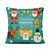 cheap Throw Pillows &amp; Covers-Set of 5 Linen Cotton Pillow Cover Holiday Christmas Modern Christmas Throw Pillow