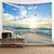 זול שטיח נוף-שחף חוף מודפס דיגיטלי שטיח קיר גדול עיצוב קיר מפות כיסוי מיטה שמיכת פיקניק חוף לזרוק שטיחי קיר צבעוני חדר שינה אולם מעונות סלון תלוי