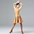 cheap Ballroom Dancewear-Latin Salsa Dance Dress Tassel Crystals / Rhinestones Women&#039;s Training Performance Sleeveless Natural Milk Fiber Polyester