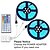 cheap LED Strip Lights-1 Set LED Strip Kit Waterproof 5050 10M(2x5M) 600led with 44-key 1to2 IR Controller