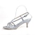 ieftine Pantofi de Mireasă-Pentru femei pantofi de nunta Cadouri de Valentin Petrecere Petrecere și seară Sandale de nunta Pantofi de mireasa Pantofi de domnișoară de onoare Toc Mic Vârf deschis minimalism Satin Curea Gleznă