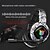 cheap Gaming Headsets-ONIKUMA K19 3.5mm Wired Gaming Headset Over Ear Headphones  with Mic LED for PC Laptop PS4 Smart Phone