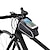 preiswerte Fahrradrahmentaschen-Aufrollen Handy-Tasche Fahrradrahmentasche 6 Zoll Touchscreen Reflektierend Wasserdicht Radsport für Alles Handy iPhone X iPhone XR Schwarz Rennrad Geländerad / iPhone XS / iPhone XS Max