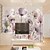 cheap Wall Murals-Mural Wallpaper Wall Sticker Covering Print Peel and Stick Removable Floral Flower Canvas Home Décor