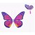 billige Lysende leker-Large Butterfly New Flash Stick(Colors Random)