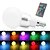 cheap LED Smart Bulbs-5pcs Christmas Party Decorative E27 E14 RGBW LED Light Bulb 5W 16 Color Changing Magic Dimmable Globe Lamp With 24 Key Controller 85-265V