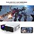 cheap Projectors-E400 Basic Version 1600 lms Mobile Phone Projector Home Wireless Home Theater and Entertainment