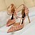 cheap Women&#039;s Heels-Women&#039;s Heels Daily Summer Stiletto Heel Pointed Toe PU T-Strap Silver Black Light Pink