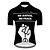 cheap Women&#039;s Cycling Clothing-21Grams Men&#039;s Short Sleeve Cycling Jersey Summer Nylon Polyester Black+White Solid Color Funny Peace &amp; Love Bike Jersey Top Mountain Bike MTB Road Bike Cycling Ultraviolet Resistant Quick Dry