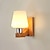 Недорогие Бра-современные настенные светильники&amp;amp;усилитель; бра гостиная столовая деревянный бамбуковый настенный светильник 110-120 В 220-240 В 12 Вт
