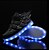 cheap Kids&#039; Light Up Shoes-Boys&#039; Girls&#039; Sneakers LED LED Shoes USB Charging Faux Leather LED Shoes Training Walking Shoes LED Luminous White Black Burgundy Summer Fall / Color Block / Rubber