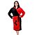 cheap Anime Costumes-Inspired by Suicide Squad Harley Quinn Anime Cosplay Costumes Japanese Sleepwear Bath Robe For Women&#039;s