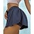 cheap Skorts-Women&#039;s 2 in 1 Athletic Skort Running Skirt Flowy Shorts Shirt Bottoms  Liner Elastic Waistband Cotton Yoga Fitness Gym Workout Running Comfy Quick Dry Breathable Plus Size Sport Solid Colored