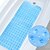 billige Antislipmåtte til badekar-100cm * 40cm skridsikker pvc bademåtte med sugekop plastik badekar måtter tilfældig farve 1pc