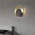 olcso LED-es falilámpák-nordic fali lámpa led fali lámpa kreatív nappali fekete egyszerű körfolyosó tábori hálószoba éjjeli