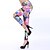 cheap Everyday Cosplay Anime Hoodies &amp; T-Shirts-Inspired by Adventure Time Pants Spandex Printing Pants For Women&#039;s