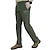 abordables Pantalones cargo-Hombre Pantalones cargo Bordado Cintura elástica Color sólido Ripstop Transpirable Trabajo Ropa de calle Elegante Casual Negro Verde Ejército