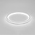 billige Dæmpbart loftlys-1-lys ny led loftslampe rund ultratynd simpelt cirkulært design loftslys metal soveværelseslampe nordisk kreativ husholdningskontorstudie spisestuelampe 28w kun dæmpbar med fjernbetjening