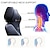 cheap Car Headrests&amp;Waist Cushions-Car Neck Pillow 3D Memory Foam Head Rest Adjustable Auto Headrest Pillow Travel Neck Cushion Support Holder Seat Pillow