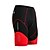 cheap Men&#039;s Shorts, Tights &amp; Pants-TESDEN Men&#039;s Cycling Padded Shorts Nylon Spandex Black Yellow Red Solid Color Bike Shorts Breathable Quick Dry Sports Solid Color Mountain Bike MTB Road Bike Cycling Clothing Apparel / Advanced