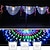 preiswerte LED Lichterketten-3,5 m Lichterkette 412 LEDs 1 set Mehrfarbig Valentinstag Weihnachten Wasserfest Party Dekorativ 110-240 V