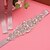 cheap Party Sashes-Satin / Tulle Wedding / Party / Evening Sash With Imitation Pearl / Belt / Appliques Women&#039;s Sashes