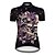 cheap Women&#039;s Cycling Clothing-21Grams® Women&#039;s Short Sleeve Cycling Jersey Summer Nylon Polyester Black Sugar Skull Novelty Skull Bike Jersey Top Mountain Bike MTB Road Bike Cycling Breathable Ultraviolet Resistant Quick Dry