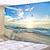 זול שטיח נוף-שחף חוף מודפס דיגיטלי שטיח קיר גדול עיצוב קיר מפות כיסוי מיטה שמיכת פיקניק חוף לזרוק שטיחי קיר צבעוני חדר שינה אולם מעונות סלון תלוי