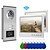 cheap Video Door Phone Systems-Multi Apartment Connect Two Indoor Monitors 9inch Large Screen Video Door Phone with 2 Way Intercom System Support Remote Control