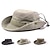 cheap Hiking Clothing Accessories-Men&#039;s Women&#039;s Sun Hat Fishing Hat Hiking Hat Boonie hat Outdoor Windproof Sunscreen UV Resistant Breathable Hat Cotton Black Army Green Khaki for Camping / Hiking Hunting Fishing
