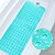 billige Antislipmåtte til badekar-100cm * 40cm skridsikker pvc bademåtte med sugekop plastik badekar måtter tilfældig farve 1pc