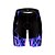 cheap Men&#039;s Clothing Sets-21Grams® Women&#039;s Short Sleeve Cycling Jersey with Shorts Summer Nylon Polyester Black / Blue Patchwork Gradient 3D Bike Clothing Suit 3D Pad Breathable Ultraviolet Resistant Quick Dry Reflective