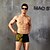 cheap Men&#039;s Swimwear &amp; Beach Shorts-Men&#039;s Swim Trunks Swim Shorts Board Shorts Bathing Suit Mesh Lining Drawstring Swimsuit Quick Dry Comfortable Swimming Surfing Beach Leaf White Black Pink / Stretchy
