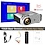 cheap Projectors-YG620 Projector 1080p 300 Full HD LCD Video Projector Beamer 1920x1080 Home Business Outdoor Projector Compatible with iPhone Android PC PS4 TV Stick HDMI VGA USB