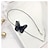 cheap Necklaces-Women&#039;s Choker Necklace Necklace Butterfly Dainty Simple Fashion Trendy Chrome White Black 38 cm Necklace Jewelry For Street Masquerade Beach Festival