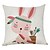cheap Throw Pillows &amp; Covers-9 pcs Linen Pillow Cover, Cartoon Animals Casual Modern Square Traditional Classic
