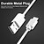 billige Mobiltelefonkabler-Type-C Til Lightning Kabel 2.5 A Normal / Højhastighed / Hurtig opladning ABS + PC Kabel Til MacBook / iPad / Samsung